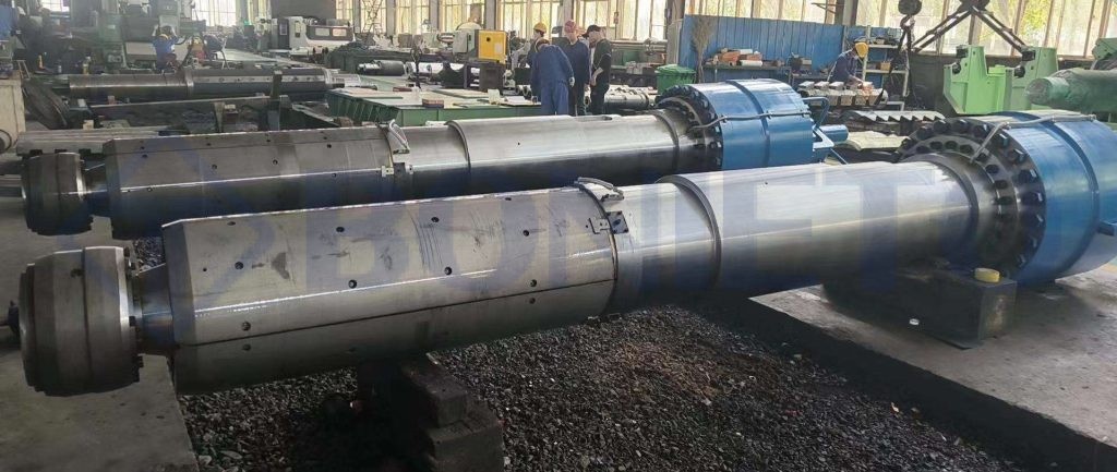 steel strip rolling mill tension reel mandrel